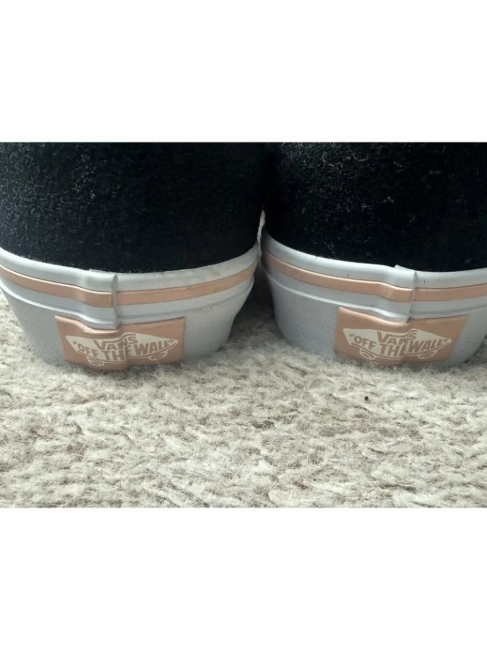 Vans Old Skool Pink Checkerboard Peach Embroidery Sneakers Womens 6.5 - Mens 5.0